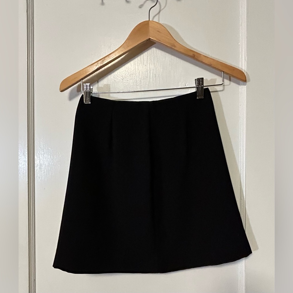 VINTAGE ESPRIT DE CORP BLACK MINI SKIRT SIZE 1/2